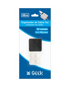 imagem principal do produto Organizador De Cabos Toy Geek - 2 Unidades