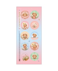 imagem de detalhe produto Papel de Carta com Envelopes Love Bears