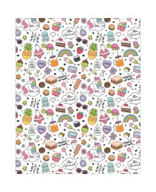 imagem principal do produto Papel de Presente - Caixa Teen com 150 Rolos