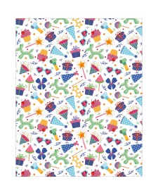 imagem principal do produto Papel de Presente - Caixa Teen Com 75 Rolos