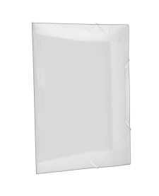 imagem principal do produto Pasta Aba Elástico Polipropileno 0,35mm Ofício Transparente