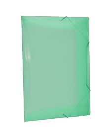 imagem principal do produto Pasta Aba Elástico Polipropileno 0,35mm Ofício Verde