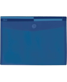 imagem principal do produto Pasta Envelope com Velcro Polipropileno A4 316x240mm Color Azul