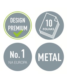 imagem de detalhe produto Perfurador Mini 2 Furos 10 folhas Leitz WOW Pink