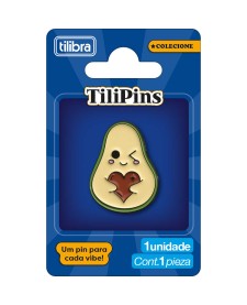 imagem principal do produto Pin de Metal TiliPins AbaCute