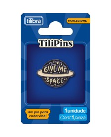 imagem principal do produto Pin de Metal TiliPins Give Me Space