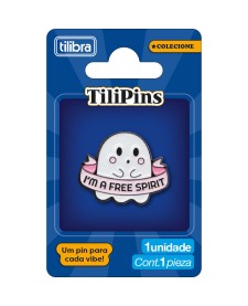 imagem principal do produto Pin de Metal TiliPins I'm a Free Spirit