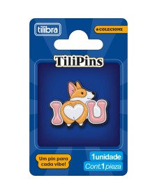 imagem principal do produto Pin de Metal TiliPins LoveDog