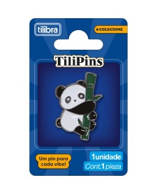 imagem principal do produto Pin de Metal TiliPins Panda