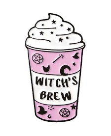 imagem de detalhe produto Pin de Metal TiliPins Witch's Brew