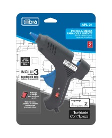 imagem principal do produto Pistola Média para Cola Quente APL21