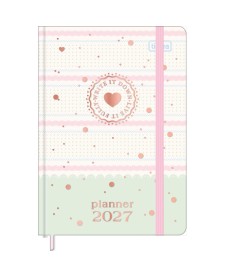 imagem principal do produto Planner Costurado 10,5 x 14,8 cm Soho 2027