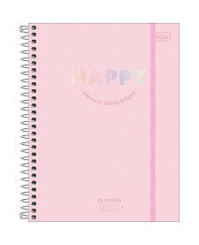 imagem principal do produto Planner Espiral 17,7 x 24 cm Happy 90 G 2026