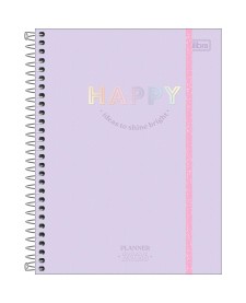 imagem principal do produto Planner Espiral 17,7 x 24 cm Happy 90 G 2026