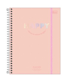 imagem principal do produto Planner Espiral 17,7 x 24 cm Happy 90 G 2026
