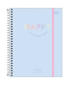 imagem principal do produto Planner Espiral 17,7 x 24 cm Happy 90 G 2026