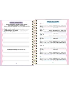 imagem de detalhe produto Planner Espiral 17,7 x 24 cm Happy 90 G 2027