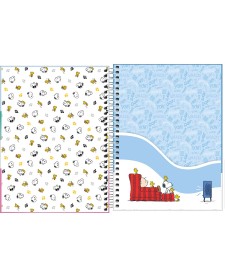 imagem de detalhe produto Planner Espiral 17,7 x 24 cm Snoopy 2026