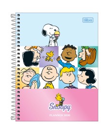 imagem principal do produto Planner Espiral 17,7 x 24 cm Snoopy 2026
