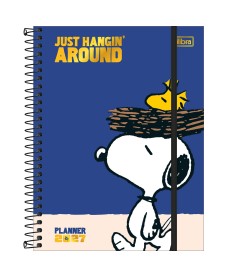 imagem principal do produto Planner Espiral 17,7 x 24 cm Snoopy 2027