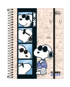 imagem principal do produto Planner Espiral 17,7 x 24 cm Snoopy 2027