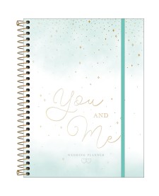 imagem principal do produto Planner Espiral 17,7 x 24 cm Wedding Permanente