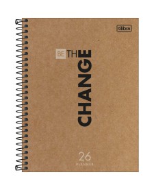 imagem principal do produto Planner Espiral Kraftwork 17,7 x 24 cm 2026