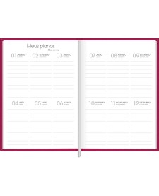 imagem de detalhe produto Planner Executivo Costurado 13,4 x 19,2 cm Lume 2027