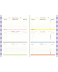 imagem de detalhe produto Planner Grampeado 17,8 x 25,4 cm Happy 90 G 2026