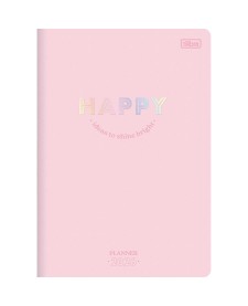 imagem principal do produto Planner Grampeado 17,8 x 25,4 cm Happy 90 G 2026