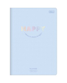 imagem principal do produto Planner Grampeado 17,8 x 25,4 cm Happy 90 G 2026