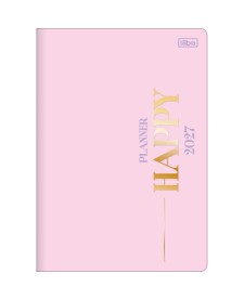 imagem principal do produto Planner Grampeado 17,8 x 25,4 cm Happy 90G 2027