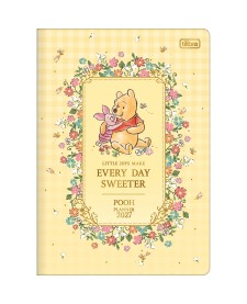 imagem principal do produto Planner Grampeado 17,8 x 25,4 cm Pooh 90 G 2027
