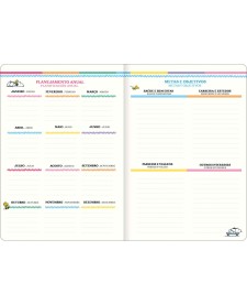 imagem de detalhe produto Planner Grampeado 17,8 x 25,4 cm Snoopy 90 G 2026