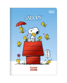 imagem principal do produto Planner Grampeado 17,8 x 25,4 cm Snoopy 90 G 2026