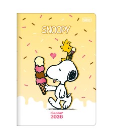 imagem principal do produto Planner Grampeado 17,8 x 25,4 cm Snoopy 90 G 2026