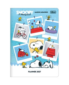 imagem principal do produto Planner Grampeado 17,8 x 25,4 cm Snoopy 90 G 2027
