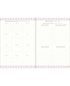 imagem de detalhe produto Planner Grampeado 17,8 x 25,4 cm Soho 90 G 2026