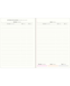 imagem de detalhe produto Planner Grampeado 17,8 x 25,4 cm West Village 90 G 2026