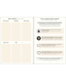imagem de detalhe produto Planner Grampeado 17,8 x 25,4 cm West Village 90 G 2027