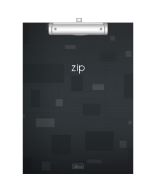 imagem principal do produto Prancheta A4 Decorada Zip com Prendedor Metálico