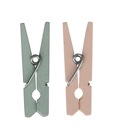 imagem principal do produto Prendedor De Madeira Eco 35mm - 12 Unidades