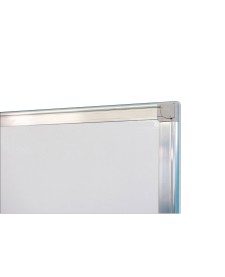 imagem de detalhe produto Quadro Branco Magnético Moldura Alumínio 60x40cm