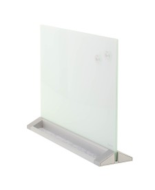 imagem de detalhe produto Quadro Branco Magnético Vidro Divisória para Mesa 58x40cm