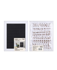 imagem de detalhe produto Quadro Letreiro Desk 21,5x16,5cm