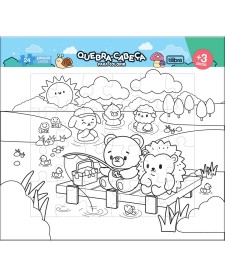 imagem principal do produto Quebra-Cabeça 24 Peças para Colorir