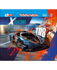 imagem principal do produto Quebra-Cabeça 24 Peças X-Racing