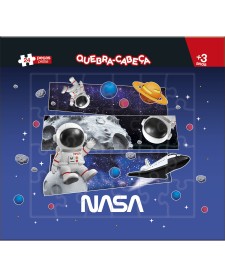 imagem principal do produto Quebra-Cabeça Blister Nasa 24 Peças