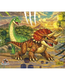 imagem de detalhe produto Quebra-Cabeça Caixa Individual 24 Peças Raptor