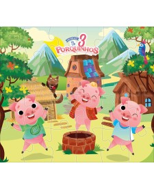 imagem principal do produto Quebra-Cabeças 12 Peças Era uma Vez